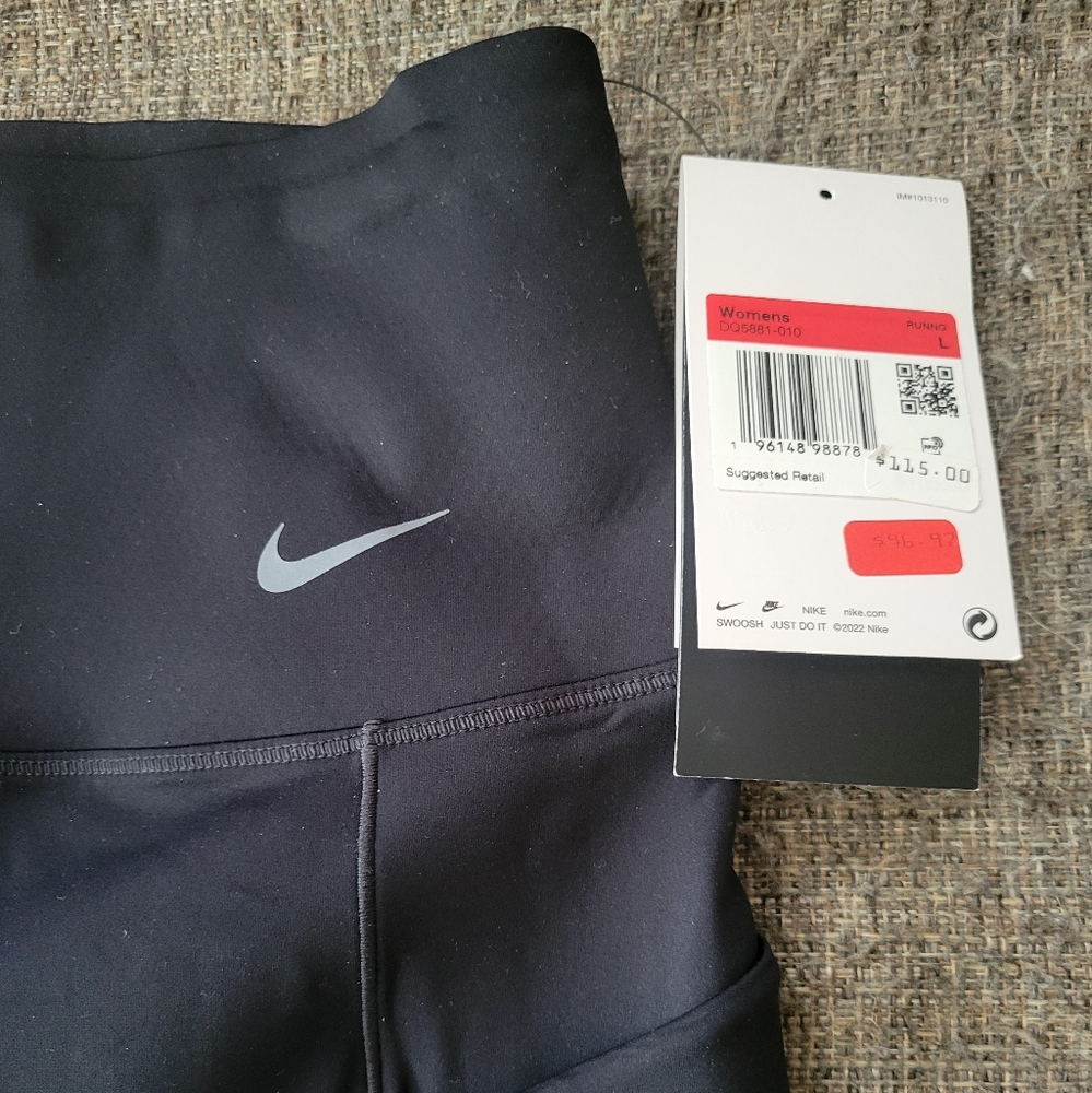 Nike Black Go Leggings, Large